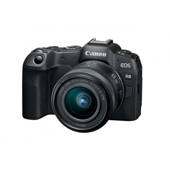 EOS R8 + RF 24-50 IS STM